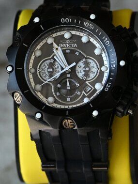 Invicta Venom SubAqua 35106 Men’s Black Chronograph Watch